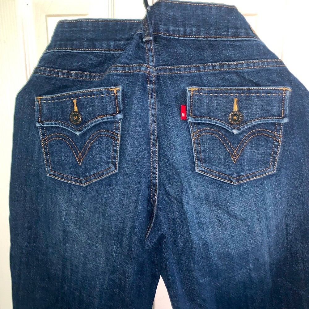Levi blue jeans